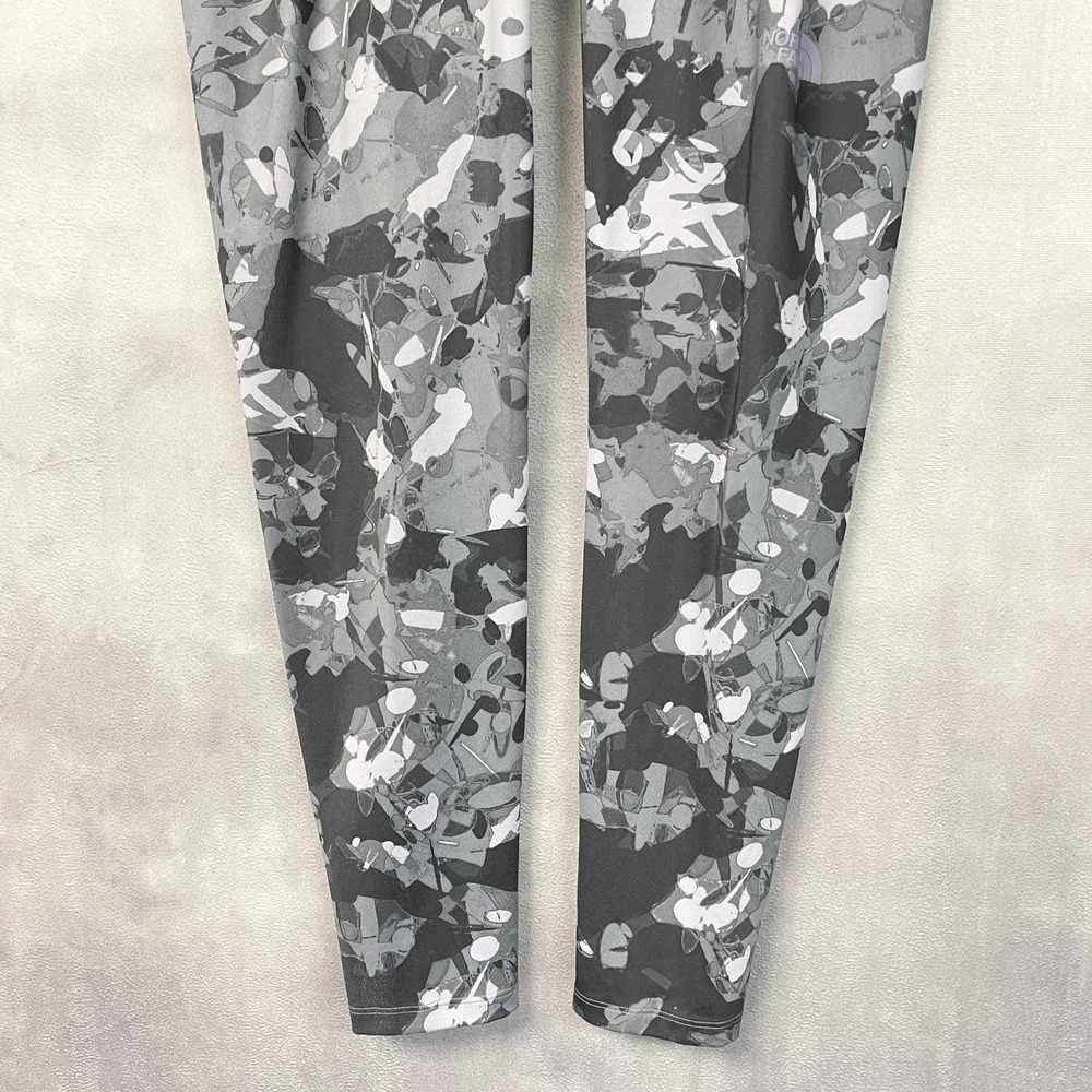 The North Face Womens Midline High Rise Pocket 7/8 Leggings M Camo Trail Runs - Picture 4 of 15